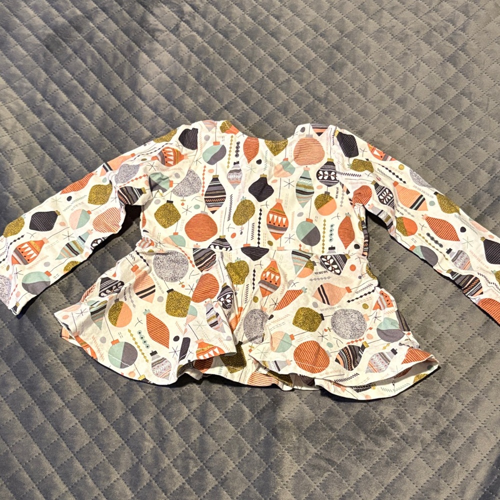 Macy Kate boutique- long sleeve peplum